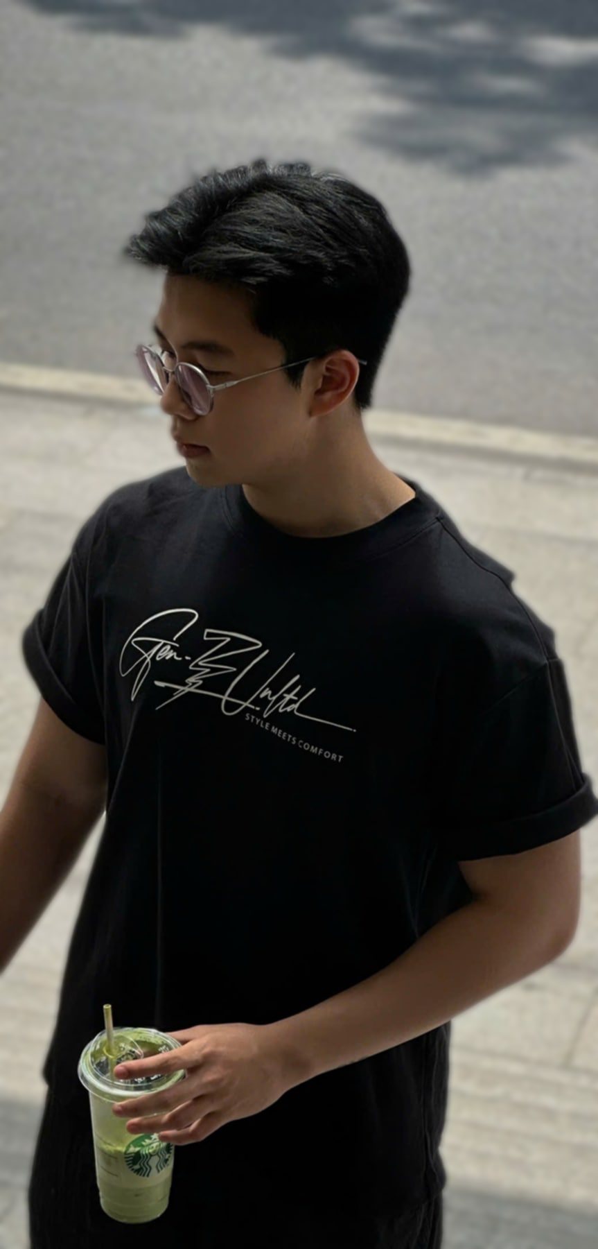 D' Padrone Black tee