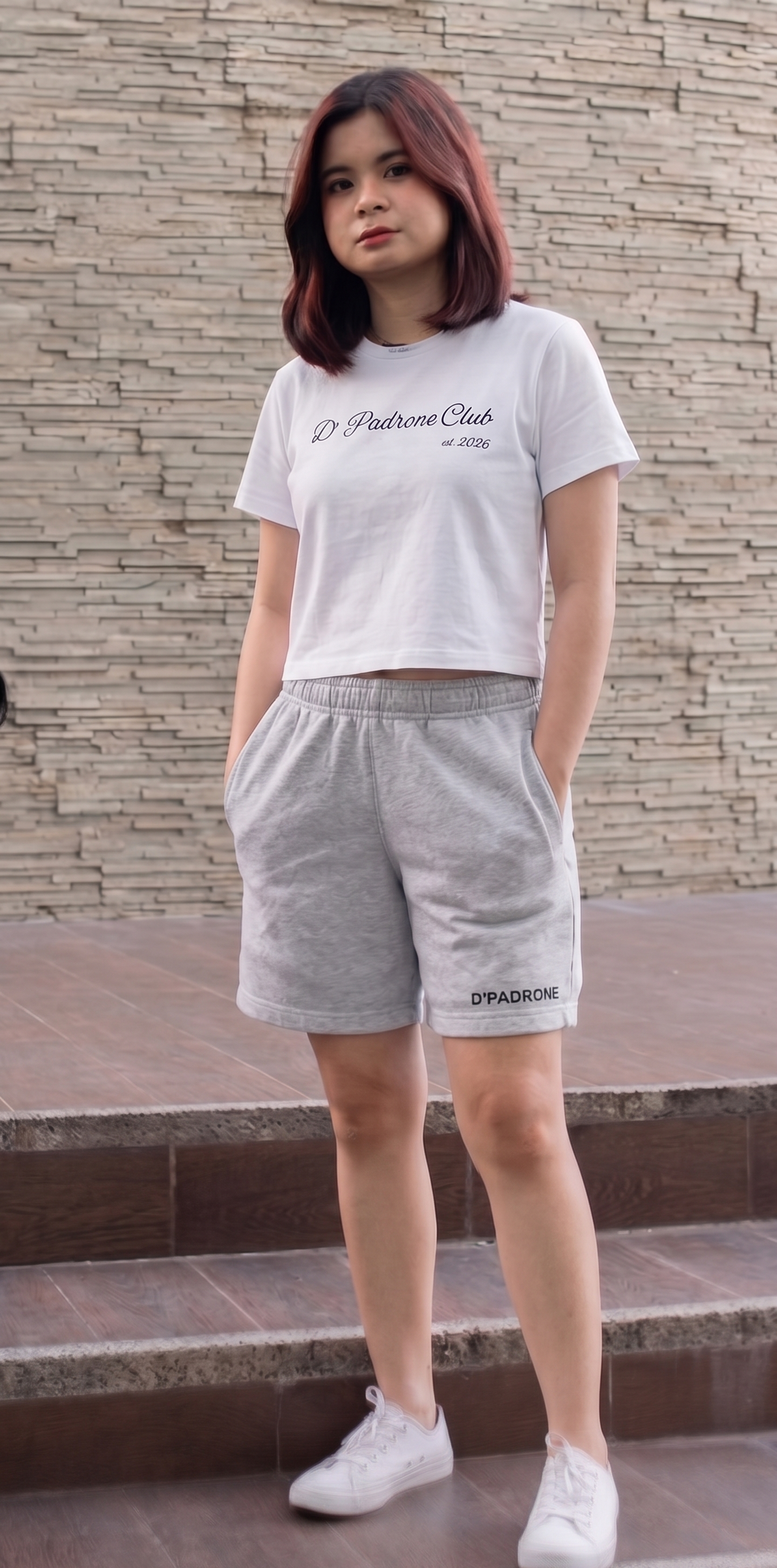 DP White Crop top